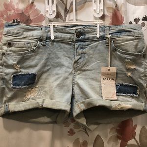Torrid denim shorts